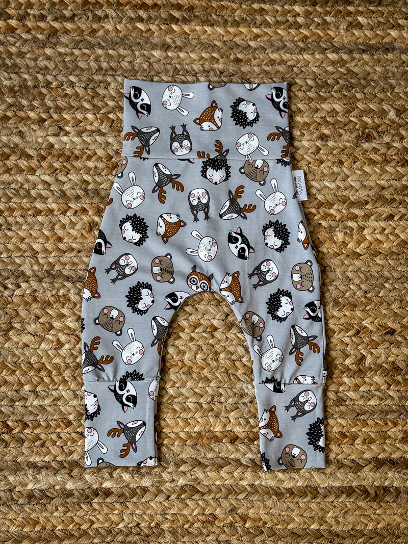 Pantalon Eli - Animaux fond gris