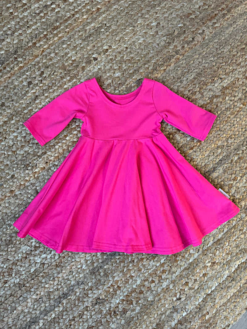 Robe Abi (enfant) - Limonade rose