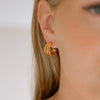 Creatival - Boucles d'oreilles - Triola or