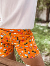 Shorts Linda - Summer Vibes fond orange